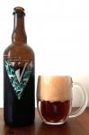 Volt - Eliasuv ohen 16°, Red IPA lahev a sklenice