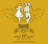 Chrastan 11°,  etiketa